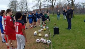 Ce lundi 10 avril, le diocèse d'Amiens organisait un tournoi de foot sur le terrain du lycée La Providence.