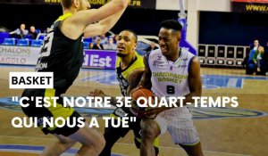 Après-match Lille - Champagne Basket avec la réaction de Samir Gbetkom meneur de l’Union marnaise