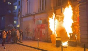 Retraites : les portes d'un commissariat et d'un couvent incendiées à Rennes