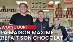 La première boutique de l'artisan chocolatier Maison Maxime, à Woincourt, est redevenu un site de production