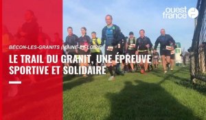 VIDÉO. Près d'Angers : le trail du Granit, une épreuve sportive et solidaire
