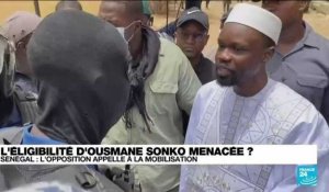 Sénégal : l'opposition appelle à la mobilisation contre une inéligibilité d'Ousmane Sonko