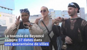 Stockholm : des fans venus du monde entier pour le début de la tournée de Beyoncé