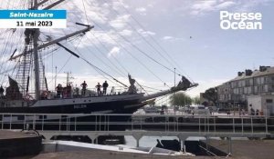 VIDÉO. Le Belem reprend le large pour une série d’essais en mer depuis Saint-Nazaire