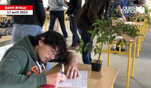 Saint-Brieuc. Des lycéens participent à concours de reconnaissance des végétaux