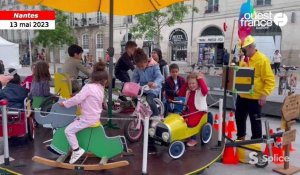 VIDEO. À Nantes, les habitants font la fête ce samedi sur la place du Commerce rénovée  