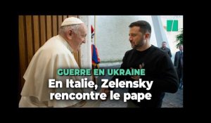 Zelensky en Italie pour rencontrer le pape François et les dirigeants italiens