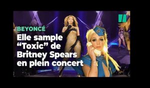 Au concert de Beyoncé, même Britney Spears était présente à sa façon