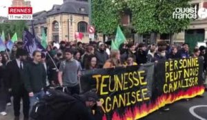 VIDÉO. Retraites : les organisations de jeunesse appelées à défiler, 300 manifestants à Rennes