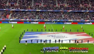 France-Portugal: la Marseillaise au stade du Hainaut de Valenciennes