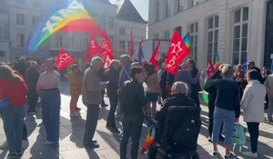 Rassemblement pour la paix à Valenciennes