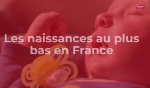 les naissances au plus bas en France