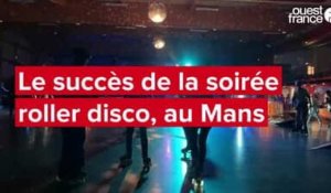 VIDÉO. Plusieurs centaines de personnes à la soirée roller disco, au Mans