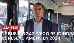 Le bus biogaz Iveco rejoindra le réseau Ametis début 2024 à Amiens