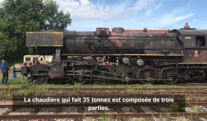 La locomotive à vapeur racontée par Guillaume Taufour, président du Chemin de fer touristique de la vallée de l'Aa