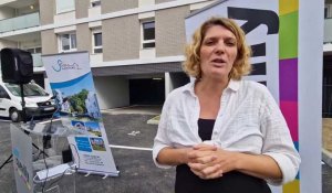 Le Petit_-Quevilly : inauguration d'une nouvelle résidence aux abords de la mairie