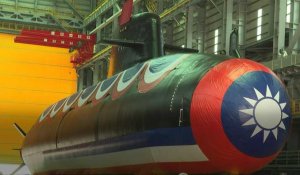 Taïwan dévoile son premier sous-marin de fabrication nationale