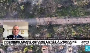 Premiers chars Abrams livrés en Ukraine : "C'est tardif et ils arrivent en nombre limité"