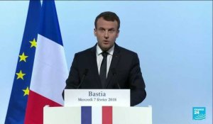 Macron attendu en Corse pour des avancées sur le statut de l'île