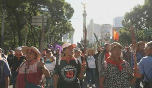 Mexique: des manifestants réclament justice 9 ans après la disparition de 43 étudiants