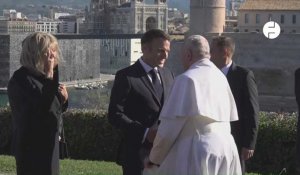 VIDÉO. À Marseille, le pape François exhorte à l'accueil des migrants