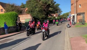 Longuenesse : plus d'un millier de motards défile pour soutenir la lutte contre le cancer du sein