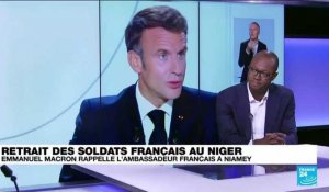 Retrait des soldats français au Niger : "Paris ne pouvait prendre que cette décision"