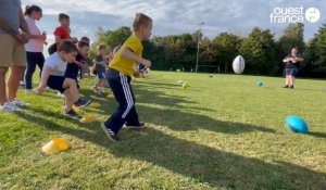 VIDÉO. Dès 3 ans, les plus jeunes découvrent le rugby à Alençon