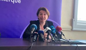 Directrice zonale de la police judiciaire, Magali Caillat explique le dispositif en place pour retrouver l'enfant disparue à Dunkerque