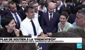 VivaTech : Emmanuel Macron soutient l'innovation et l'IA à la française