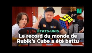 Le record du monde de Rubik’s cube a été battu en 3,13 secondes seulement