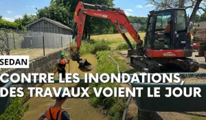 Sedan : travaux d’aménagement contre les inondations