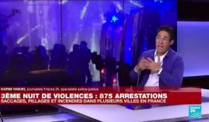 Troisième nuit de violences : 875 arrestations, la consigne c'était "fermeté" et "retenue"