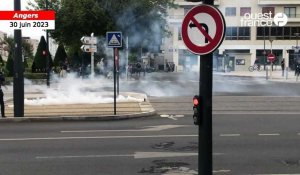 VIDÉO. Mort de Nahel : à Angers, environ 200 personnes réunies devant la mairie malgré l’interdiction