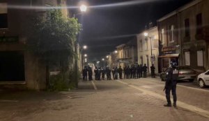 À Maubeuge, les policiers délogent les émeutiers
