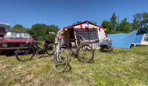 Le premier camping rétro à Bruay-La-Buissière a posé ses caravanes ce samedi