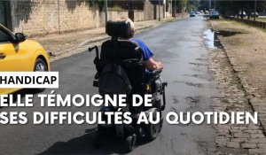 Handicapée, Graziella raconte ses difficultés pour se déplacer à Sedan