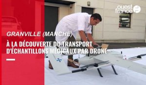 VIDÉO. À la découverte du transports d'échantillons médicaux par drone en Normandie