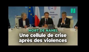Mort de Nahel : Emmanuel Macron convoque une cellule de crise interministérielle après des violences