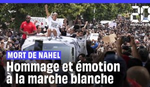 Mort de Nahel : La mère de l’adolescent ouvre la marche blanche en hommage à son fils 
