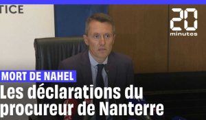 Mort de Nahel : Ce qu'il faut retenir des déclarations du procureur de Nanterre