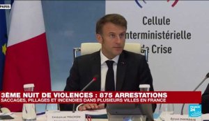 REPLAY : Macron dénonce une "instrumentalisation", annonce des moyens supplémentaires