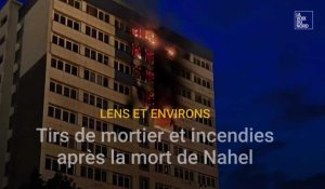 Violences dans le Pas-de-Calais : une tour incendiée et des vitres brisées près de Lens