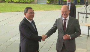 Le Premier ministre chinois Li Qiang reçu en Allemagne par Olaf Scholz