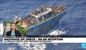 Naufrage en Grèce : au moins 81 morts, des centaines de disparus
