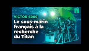 Les images du Victor 6 000, le sous-marin français à la recherche du Titan