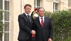 Macron reçoit le Premier ministre chinois Li Qiang à l'Elysée