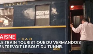 Le train touristique du Vermandois entrevoit le bout du tunnel