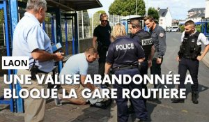 Un colis suspect bloque la gare routière de Laon