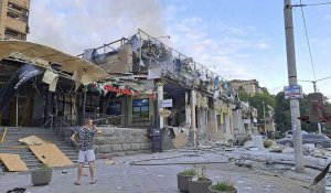 Guerre en Ukraine : un restaurant de Kramatorsk visé par un tir de missile